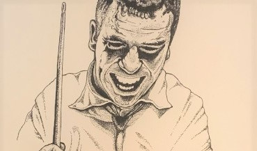 Drawing of Buddy Rich