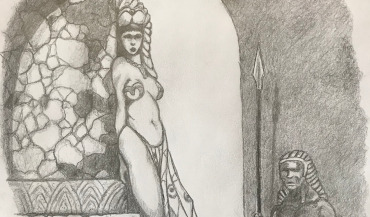 Drawing - Cleopatra