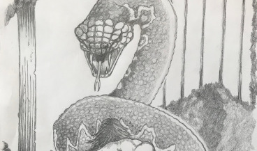 Drawing - Conan Snake