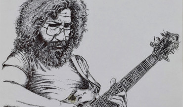 Drawing of Jerry Garcia