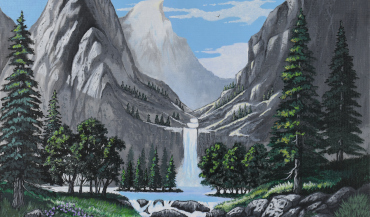 Painting - Waterfall